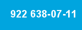 922 638-07-11